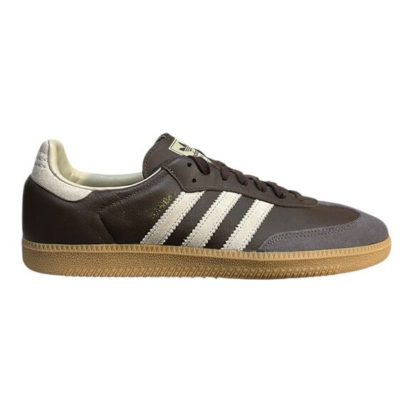 Adidas Samba Brown Gold Grey Men’s 11 IE0876 New w/ Tags - Picture 1 of 7
